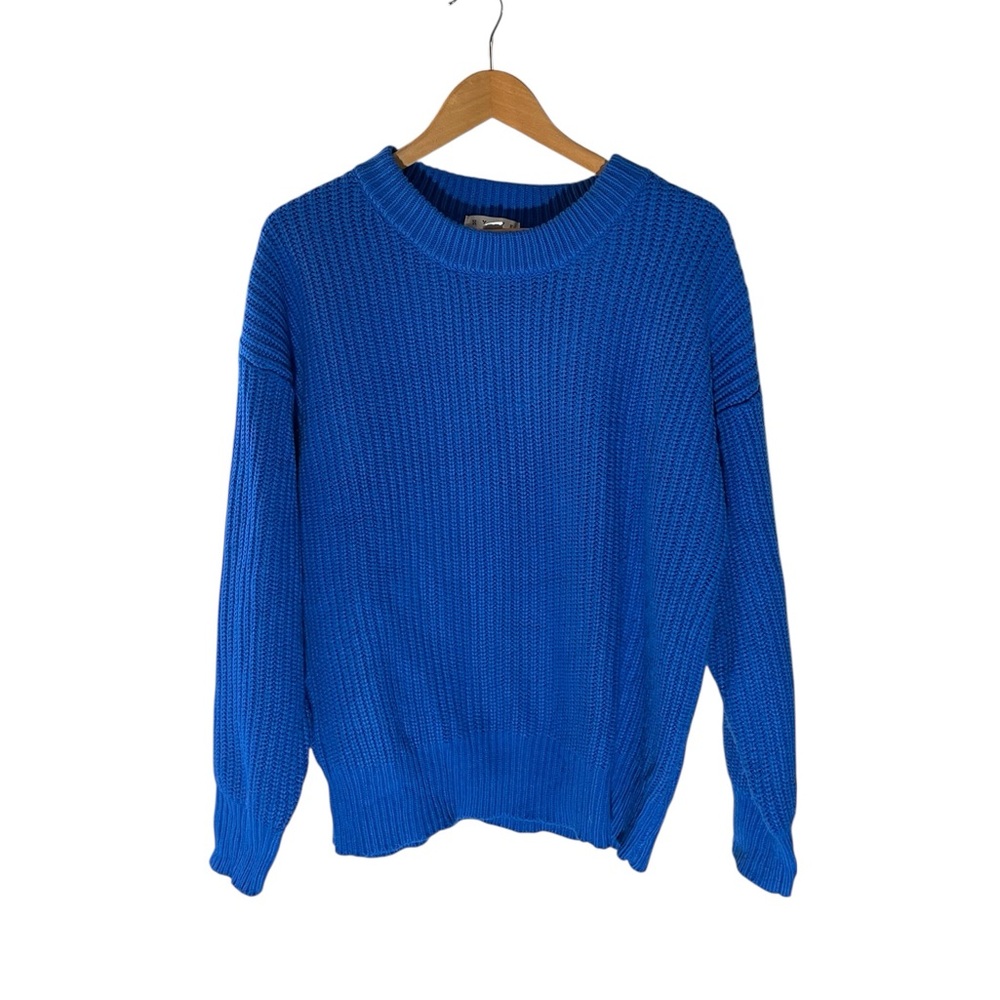 X9- blue sweater HYVFE medium med m